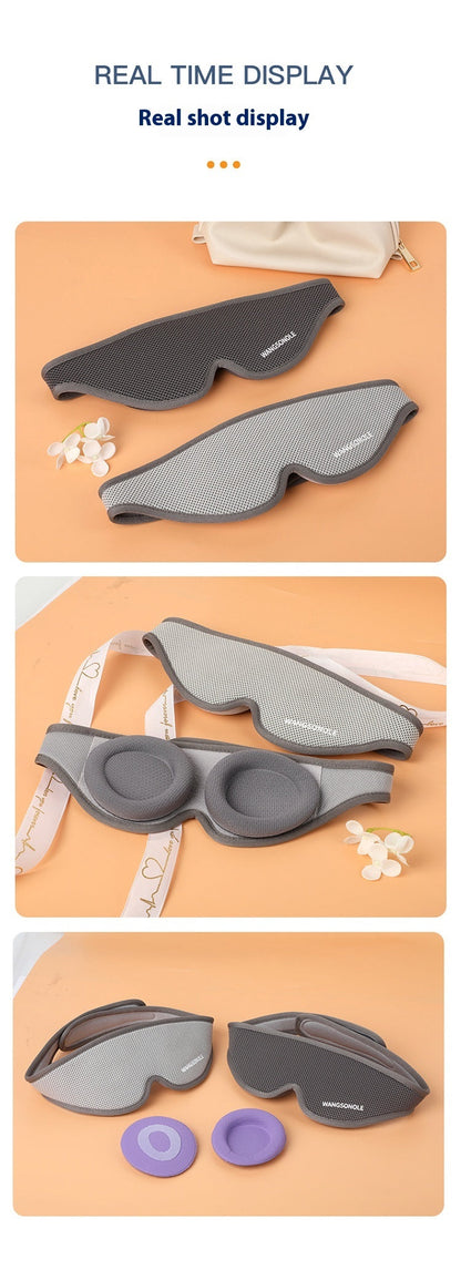 Cross-border Removable Removable Eye Contour Memory Foam Unisex Sleep Blackout Eye Mask  My Store