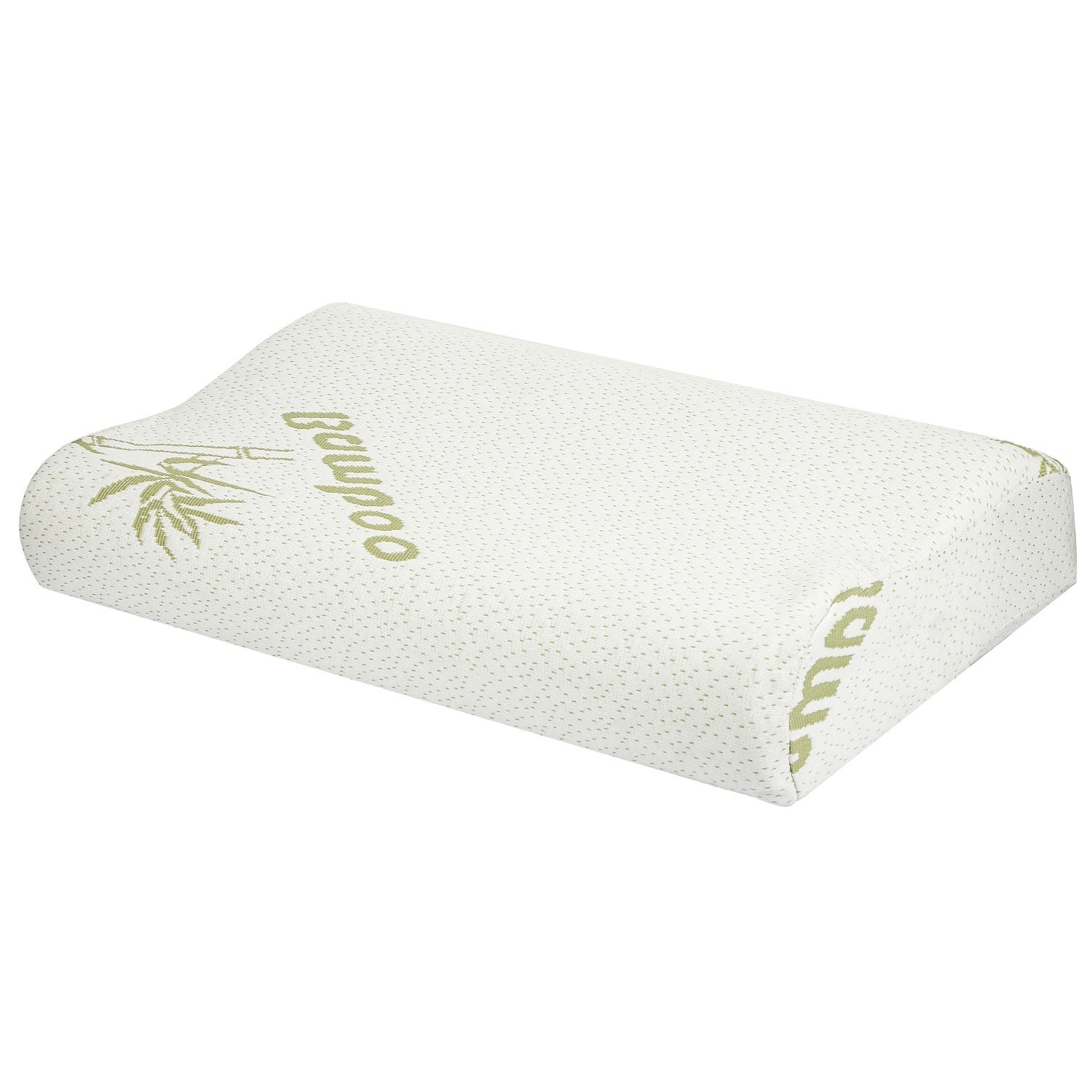 S-L Size Options -- 1Pc Bamboo Memory Foam Sleep Pillow Contoured Cervical Orthopedic Pillow Neck Support Breath Pillow  My Store