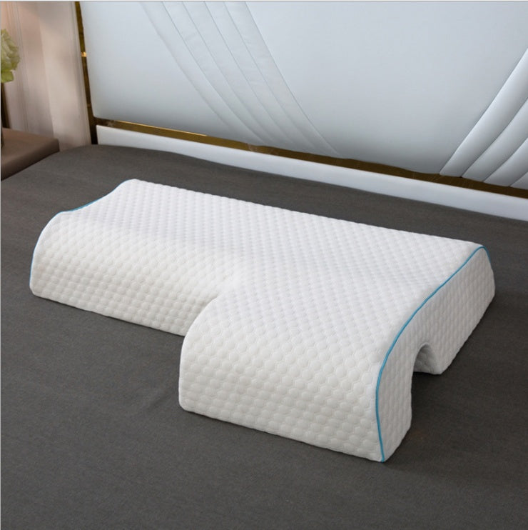 Couples Cuddle Pillow with Slow Rebound Memory Foam for Arm Rest  Dream Tech Sleep
