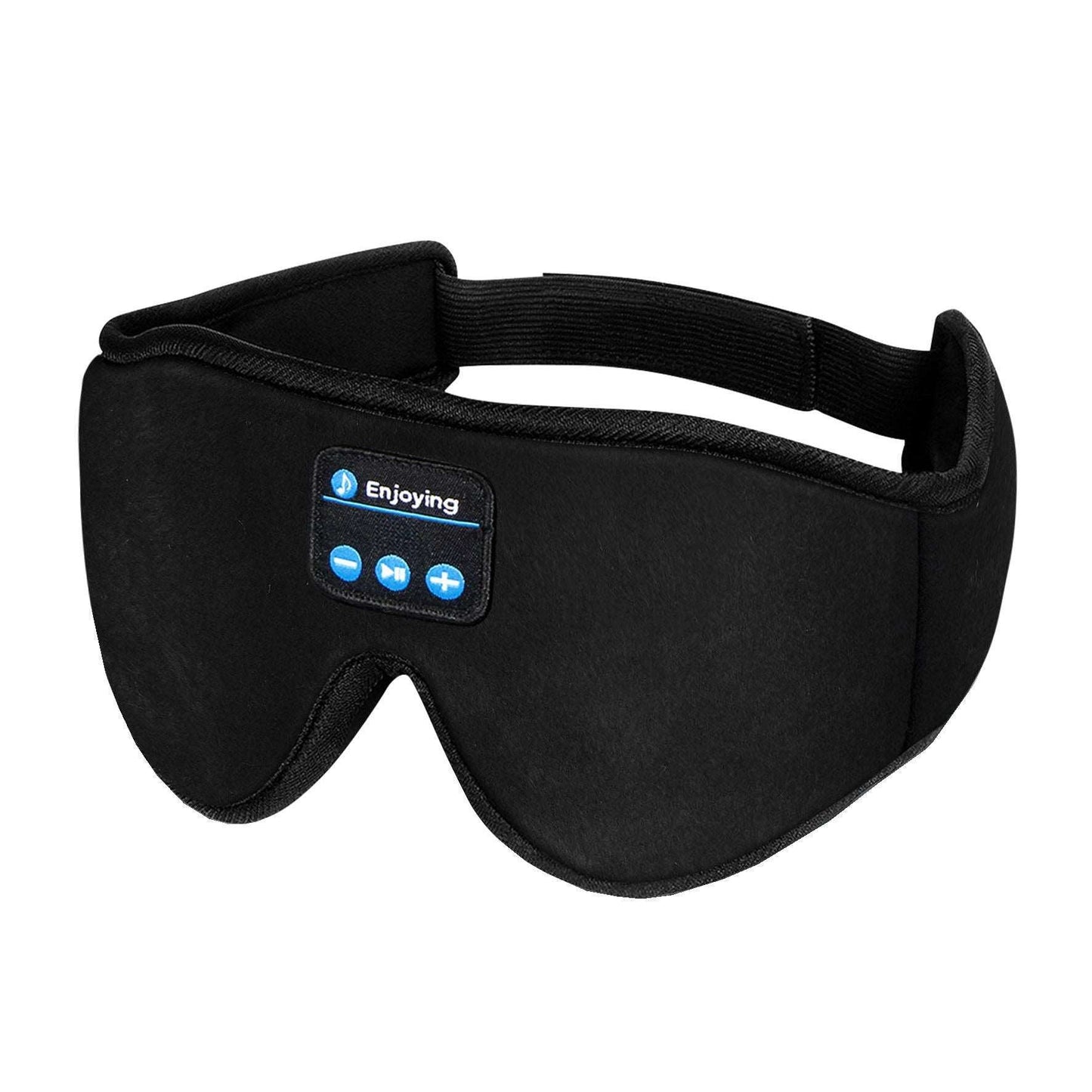 3D Wireless Bluetooth Music Eye Mask | Blackout Sleep Aid with Stereo Sound  Dream Tech Sleep