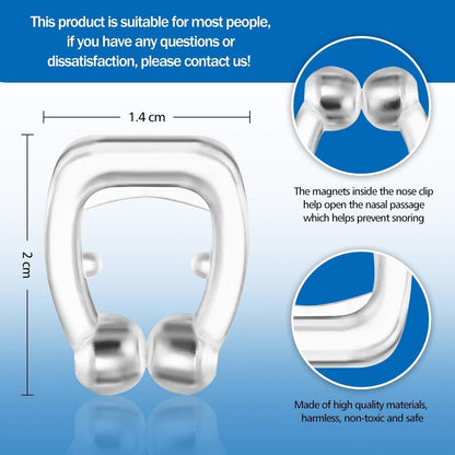 Silicone Magnetic Anti-Snoring Nose Clip  My Store