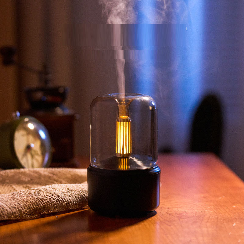 Candlelight Aromatherapy Machine | Silent Desktop Humidifier & Essential Oil Diffuser  Dream Tech Sleep