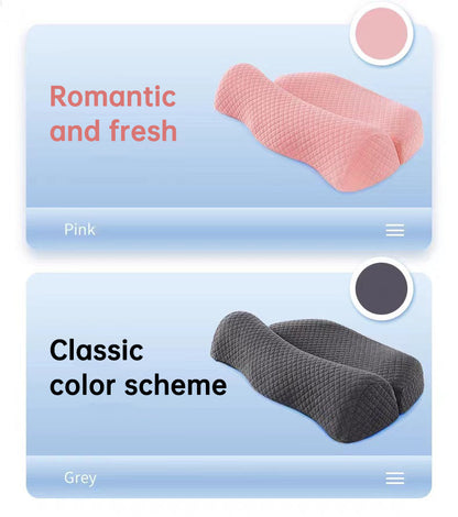 Bed Side Sleeping Pillow Neck Pain Relief Ergonomic Cervical Memory Foam Pillow  Dream Tech Sleep
