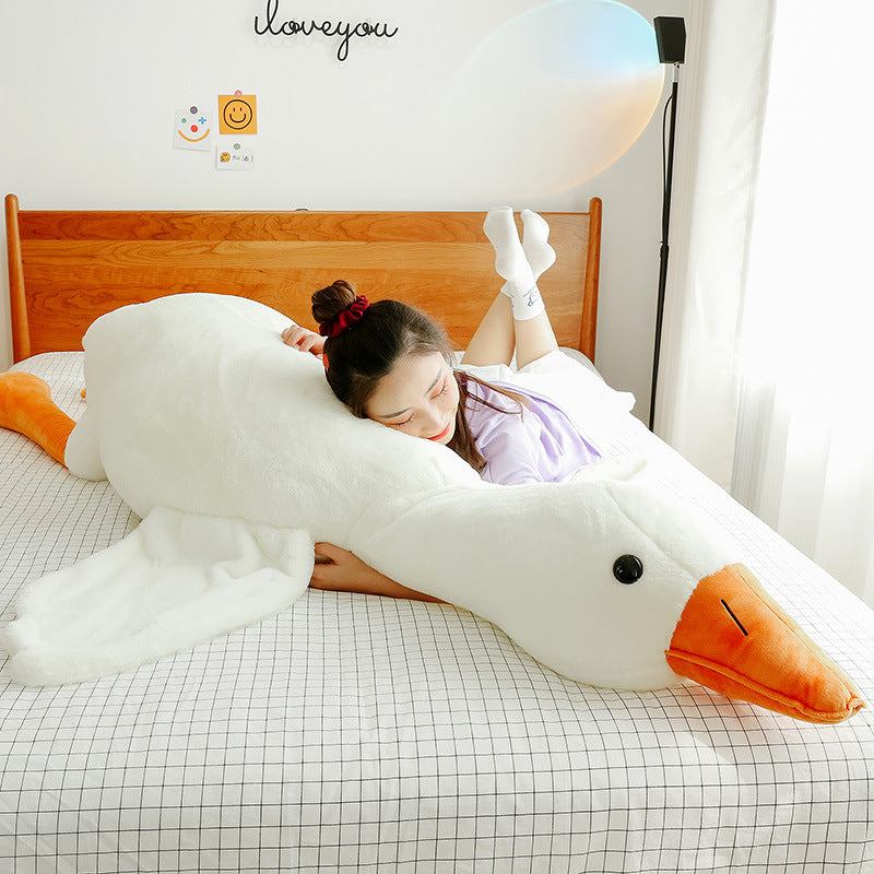 Cute Big White Geese Pillow Plush Toy  Dream Tech Sleep