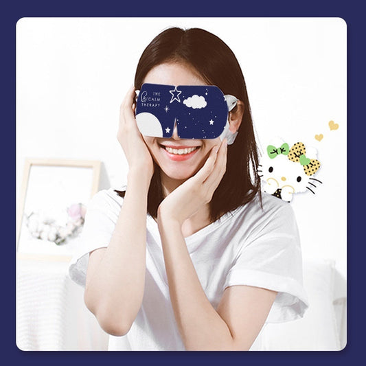 Healthy Lavender Steam Eyeshade with Hot Compress for Sleep and Relaxation  Dream Tech Sleep