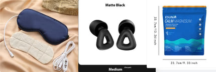 Heated Eye Sleep Mask Set – Warm Eye Protection for Relaxation & Better Sleep  My Store