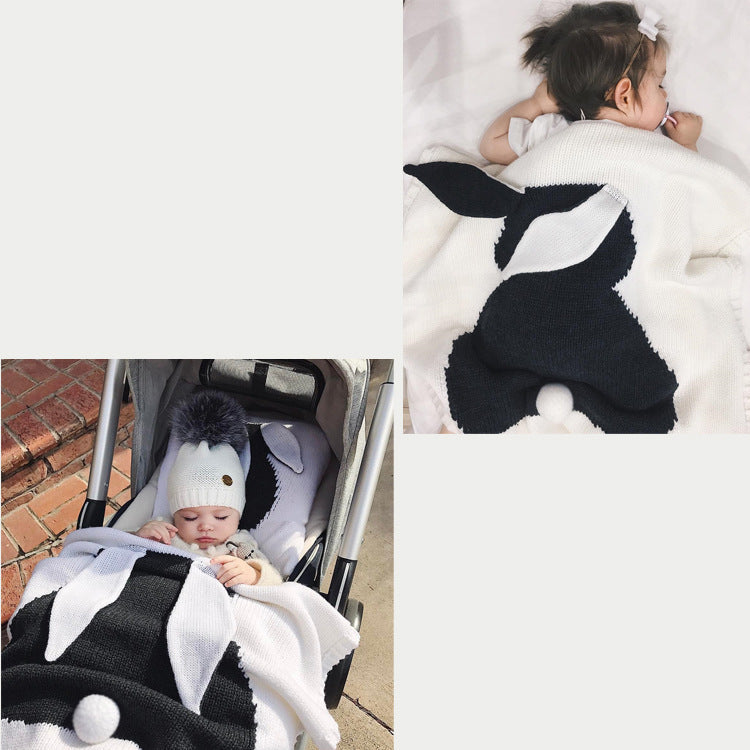 New Rabbit Ears Blanket Three Dimensional Rabbit Blanket  Dream Tech Sleep