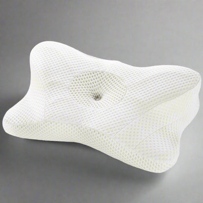 Ergonomic Foam Neck Pillow, Neck Support, Neck Protection Good Sleep  Dream Tech Sleep