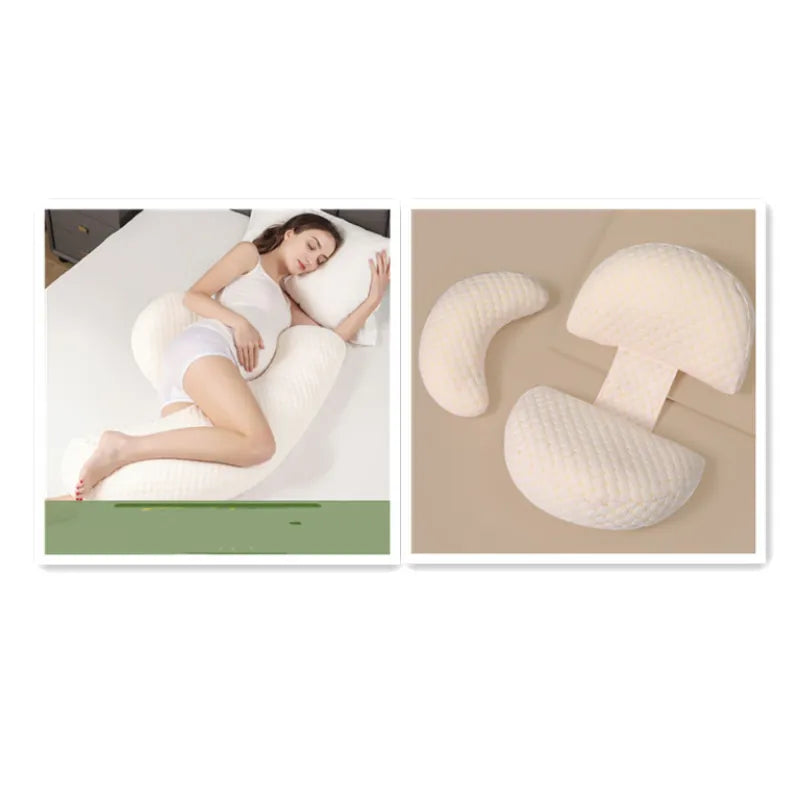 Pure Cotton Pregnancy Pillow U-shaped  Dream Tech Sleep