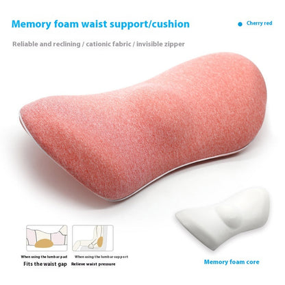 🪑 Memory Foam Ingot Lumbar Support Pillow  Dream Tech Sleep