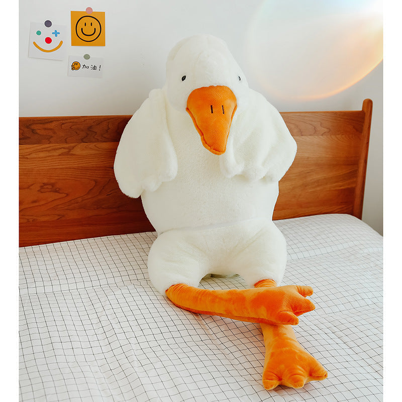 Cute Big White Geese Pillow Plush Toy  Dream Tech Sleep