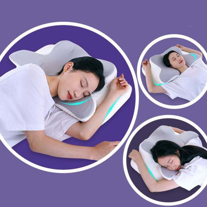 Ergonomic Cervical Pillow For Sleeping Orthopedic Support Pillows Odorless Contour Neck Pain Memory Foam Pillow  Dream Tech Sleep