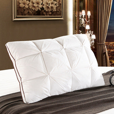 Luxury White Goose Down Pillow  Dream Tech Sleep