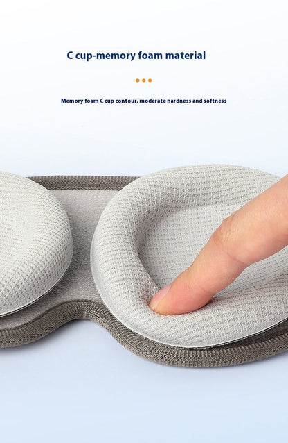 Cross-border Removable Removable Eye Contour Memory Foam Unisex Sleep Blackout Eye Mask  My Store