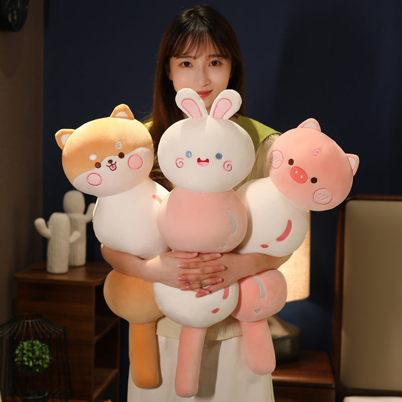 Plush Toy Leg Pillow for Comfortable Sleep - Clip Design  Dream Tech Sleep