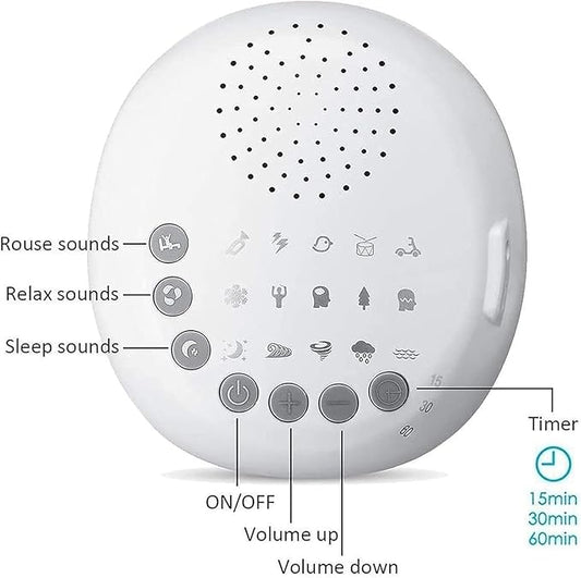 White Noise Machine for Baby Sleep & Relaxation - Soothing Sounds  Dream Tech Sleep