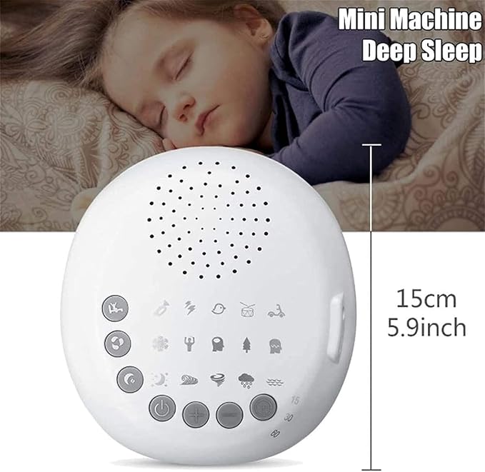 White Noise Machine for Baby Sleep & Relaxation - Soothing Sounds  Dream Tech Sleep