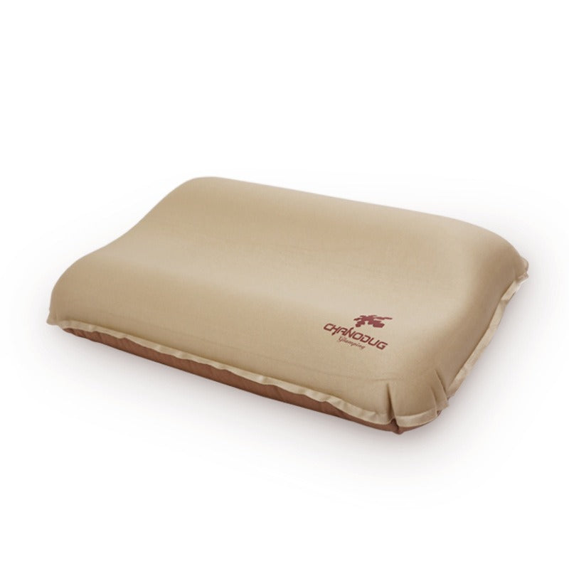 Portable Camping Pillow | Automatic Inflatable High-Elastic 3D Comfort  Dream Tech Sleep