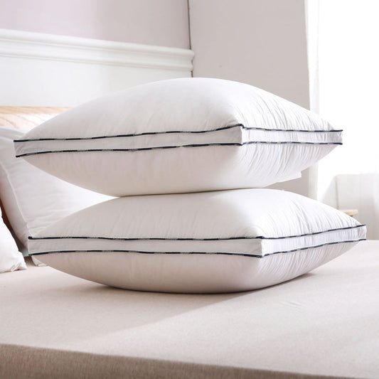Luxury Goose Down Feather Pillow Cushion for Sleeping & Decor  Dream Tech Sleep