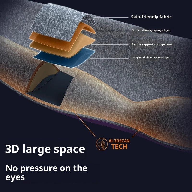 3D Three-dimensional Shading Eye Mask Sleep Summer Lunch Break  My Store