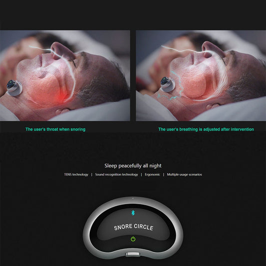 Smart Snore Stopper | Biosensor Anti-Snore Sleeping Aid with APP & Sleep Monitor  Dream Tech Sleep