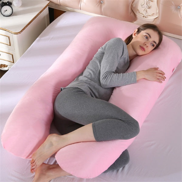 Sleeping Support Pillow for Pregnant Women - U-Shaped Maternity Pillow  Dream Tech Sleep
