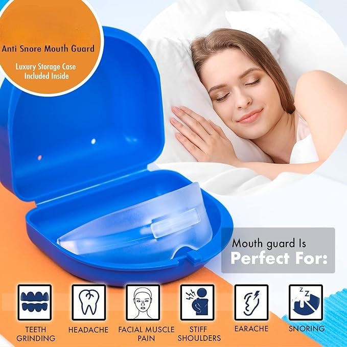 Stop Snoring Mouthpiece | Anti Snore Guard for Apnea & Bruxism Relief  Dream Tech Sleep