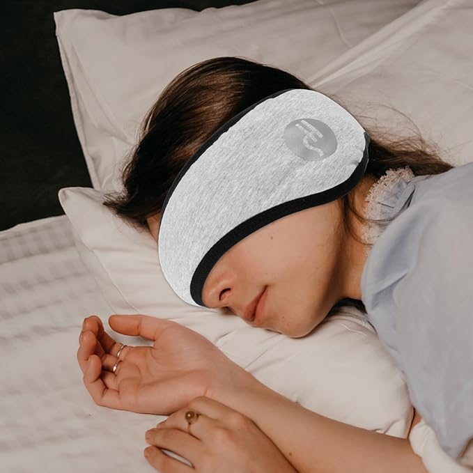 2-in-1 Noise-Reducing Sleep Mask with Earplugs