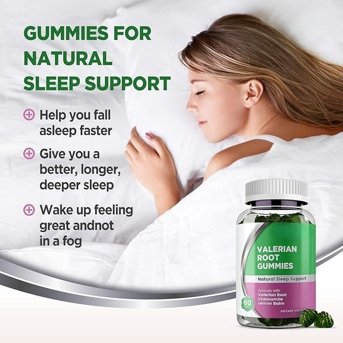 Valerian Root Gummies for Sleep (Copy)  Dream Tech Sleep