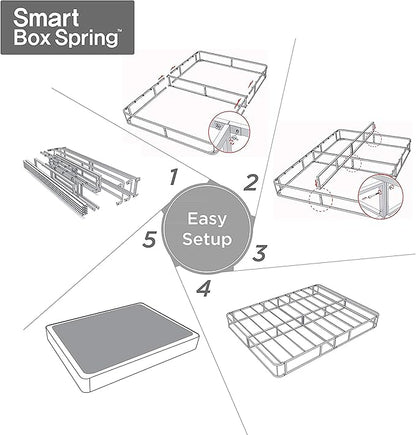 Metal Box Spring - Queen Mattress Foundation  Dream Tech Sleep