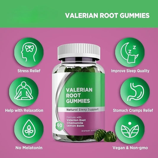 Valerian Root Gummies for Sleep (Copy)  Dream Tech Sleep