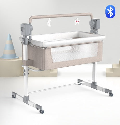Portable Electric Bassinet - Foldable Baby Bedside Bed for Newborns  Dream Tech Sleep