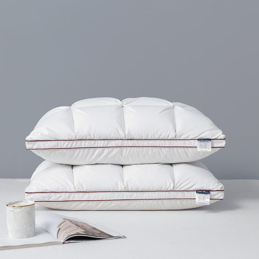 Luxury White Goose Down Pillow  Dream Tech Sleep