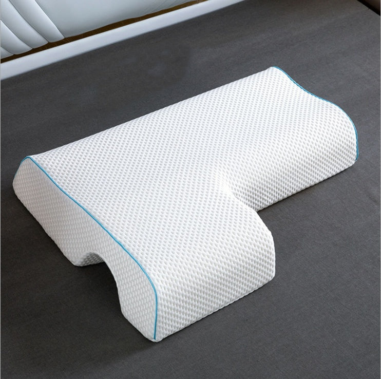 Couples Cuddle Pillow with Slow Rebound Memory Foam for Arm Rest  Dream Tech Sleep