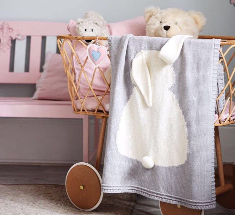 New Rabbit Ears Blanket Three Dimensional Rabbit Blanket  Dream Tech Sleep