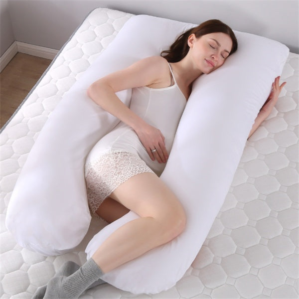 Sleeping Support Pillow for Pregnant Women - U-Shaped Maternity Pillow  Dream Tech Sleep