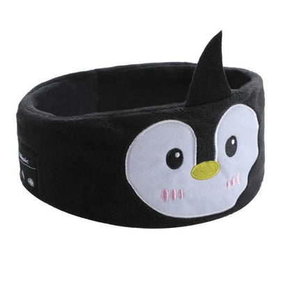 Soft Elastic Comfortable Wireless Music Earphones Kids Animal Sleeping Headphones  Dream Tech Sleep