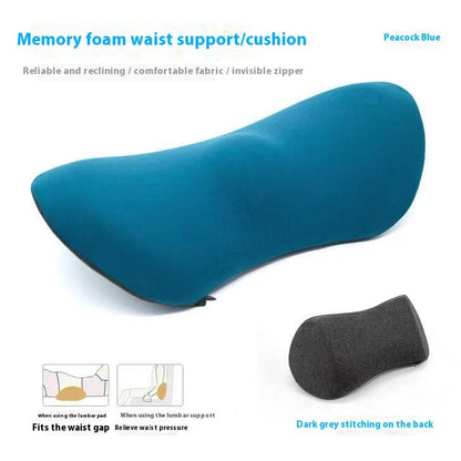 🪑 Memory Foam Ingot Lumbar Support Pillow  Dream Tech Sleep