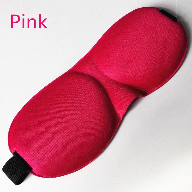 3D Sleep Mask Natural Sleeping Eye Mask Eyeshade Cover Shade Eye Patch Women Men Soft Portable Blindfold Travel Eyepatch  Dream Tech Sleep