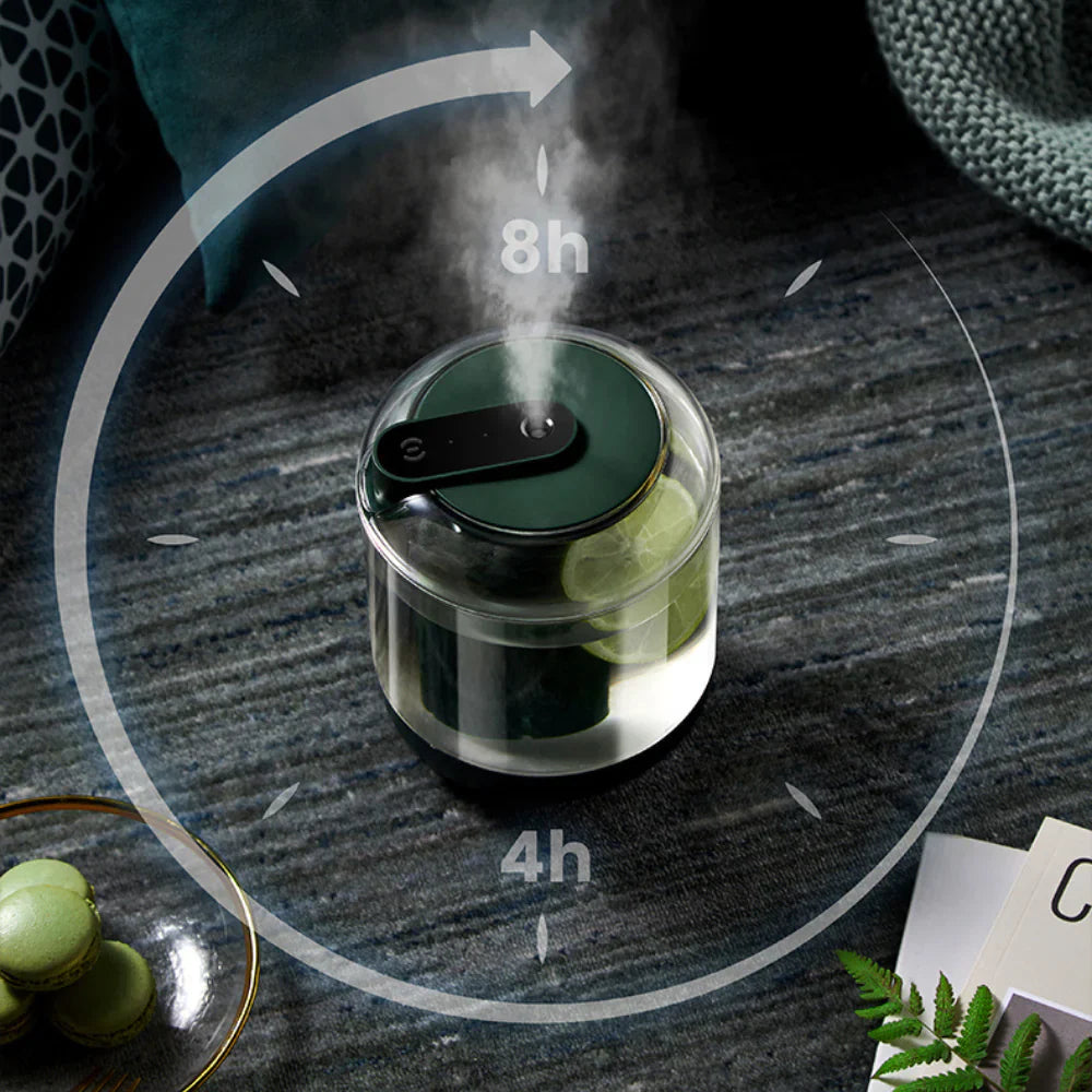 Revolutionary Fresh-Fruit Humidifier & Diffuser - Dual Function Aroma  Dream Tech Sleep