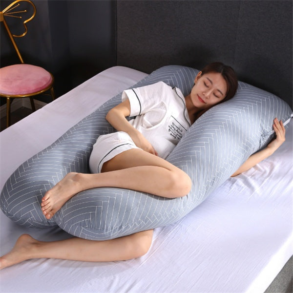 Sleeping Support Pillow for Pregnant Women - U-Shaped Maternity Pillow  Dream Tech Sleep