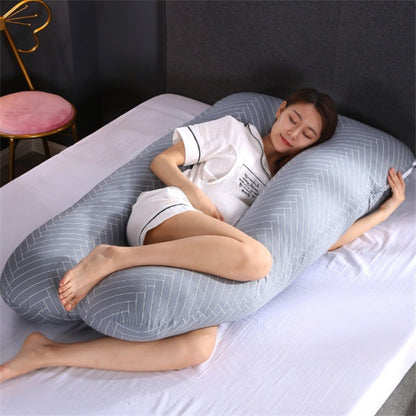 Sleeping Support Pillow for Pregnant Women - U-Shaped Maternity Pillow  Dream Tech Sleep