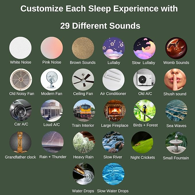 Portable Intelligent White Noise Sleep Aid  Dream Tech Sleep