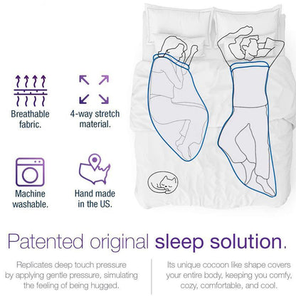 Sleep Pod Move: The Original Wearable Weighted Blanket  Dream Tech Sleep