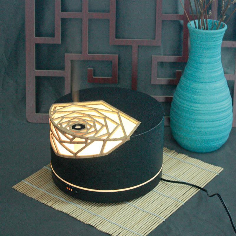 Wood Grain Home Advanced Aroma Diffuser - Ultrasonic Essential Oil Diffuser  Dream Tech Sleep