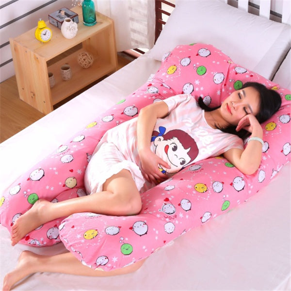 Pregnancy Sleeping Support Pillow - U-Shaped Maternity Pillow  Dream Tech Sleep