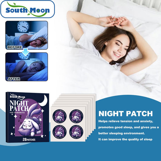 South Moon Botanical Cartoon Sleep Patch Sleep Pampering Relieve Muscle Tension And Stress Care Patch  Dream Tech Sleep