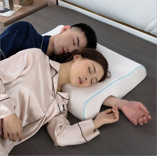 Couples Cuddle Pillow with Slow Rebound Memory Foam for Arm Rest  Dream Tech Sleep