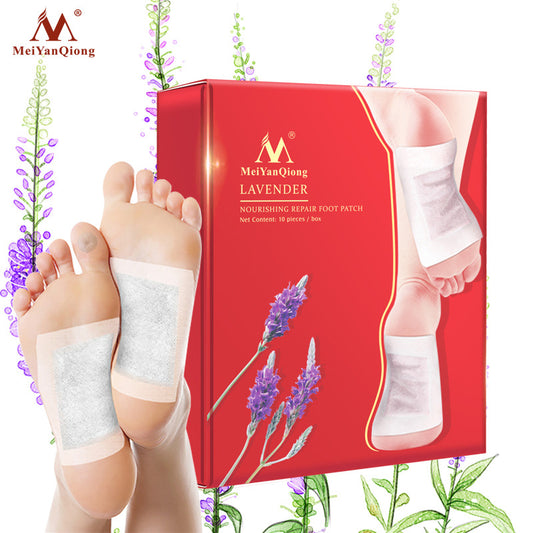 Lavender Detox Foot Patches Nourishing Repair Foot Patch Improve Sleep Quality Slimming Patch Foot Care Feet  Dream Tech Sleep