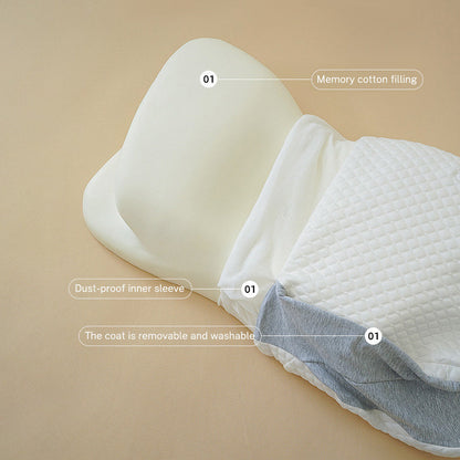 New Space Memory Cotton Butterfly Pillow Protects Cervical Spine with Slow Rebound Pillow Core Hotel Pillow  Dream Tech Sleep